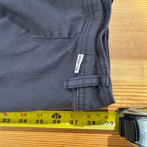 Billabong‎ Free Spirit Stretch Cotton Crop Wide Leg Pants Black Sands Size 30 - Picture 8 of 13